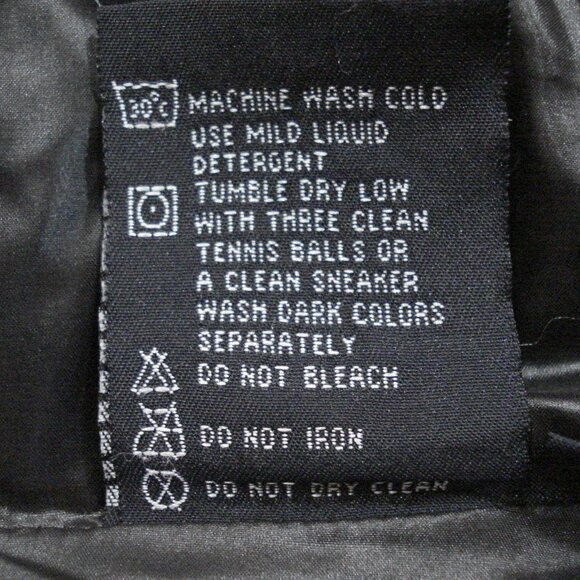 Vintage FilaSport Puffer Winter Jacket. Black - Picture 10 of 11